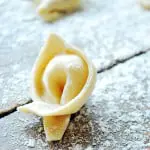 Varenyky, una pasta fresca rellena de delicioso puré de papas con cebollas caramelizadas. Si pudiera describirlos en una sola palabra sería ¨ perfección ¨