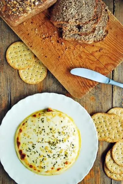 Queso panela horneado - Sabores de mi Huerto