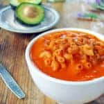 sopa de pasta