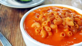 Sopa de Pasta, fácil y rápida - Sabores de mi Huerto