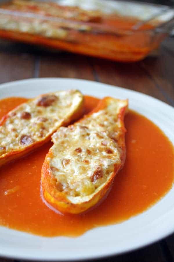 Calabacitas rellenas - Sabores de mi Huerto