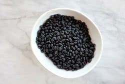 Frijoles en un bowl