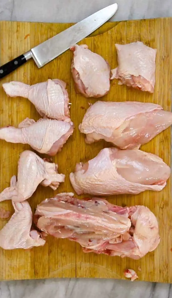 Como Trocear Un Pollo en 7 Pasos. - Sabores de mi Huerto