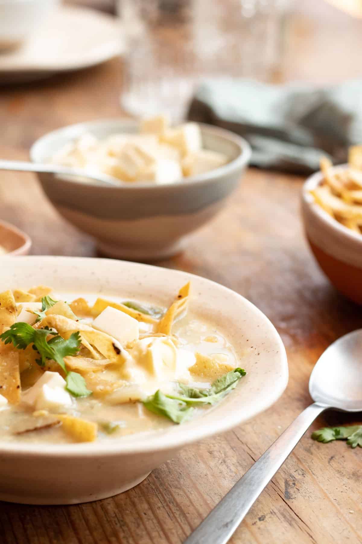 Crema de Elote y Poblano - Sabores de mi Huerto