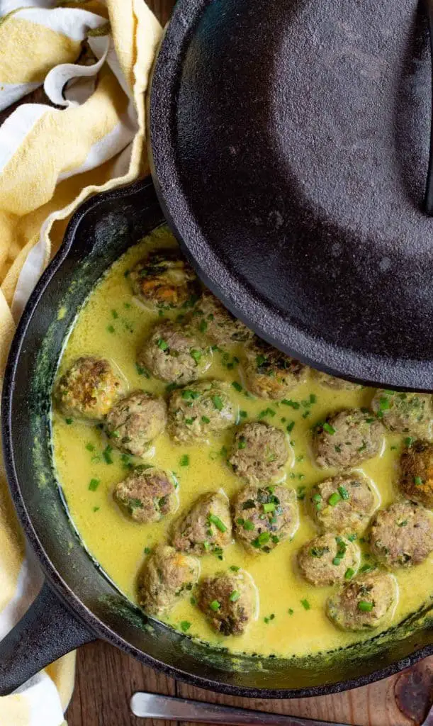 cacerola con albondigas