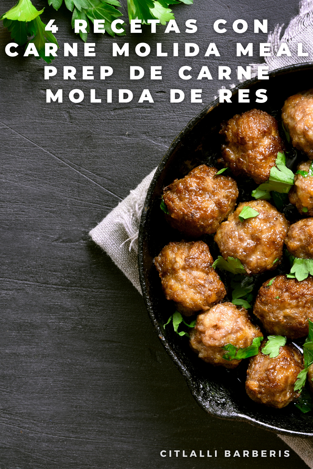 4 recetas con carne molida, Meal prep (fácil y delicioso) - Sabores de mi  Huerto